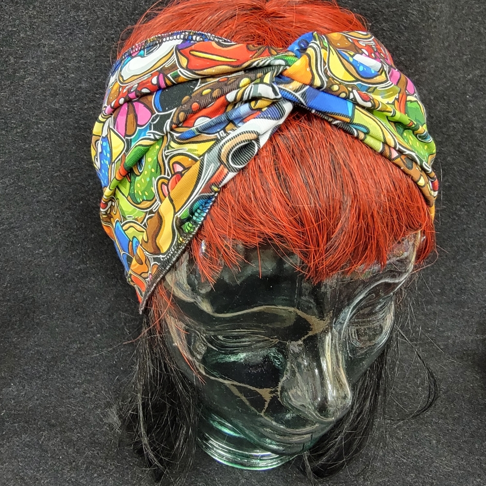 Disney Character Donuts Headband stretch knit - Picture 3 of 3